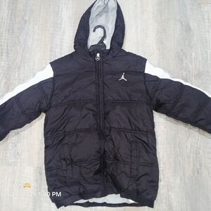 Nike Jordan  Black and White Puffer Jacket